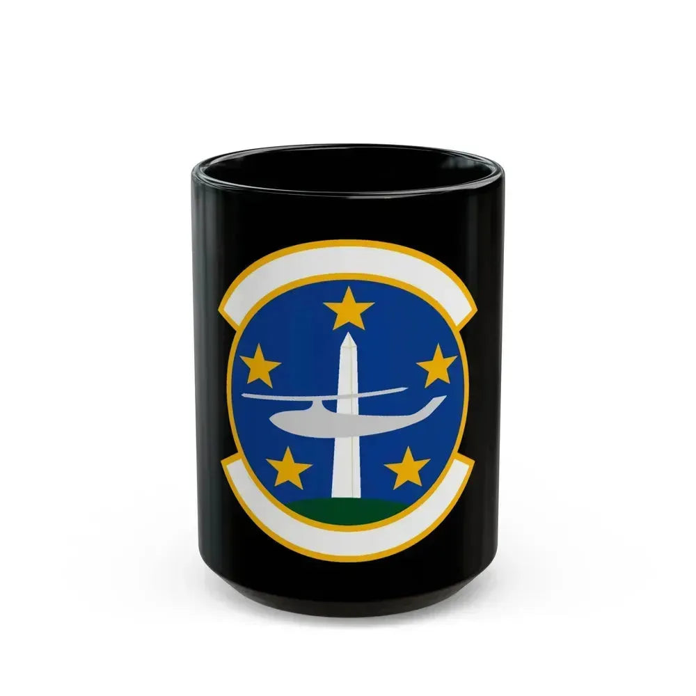 1 Helicopter Squadron (U.S. Air Force) Black Coffee Mug 15oz - Go Mug Yourself