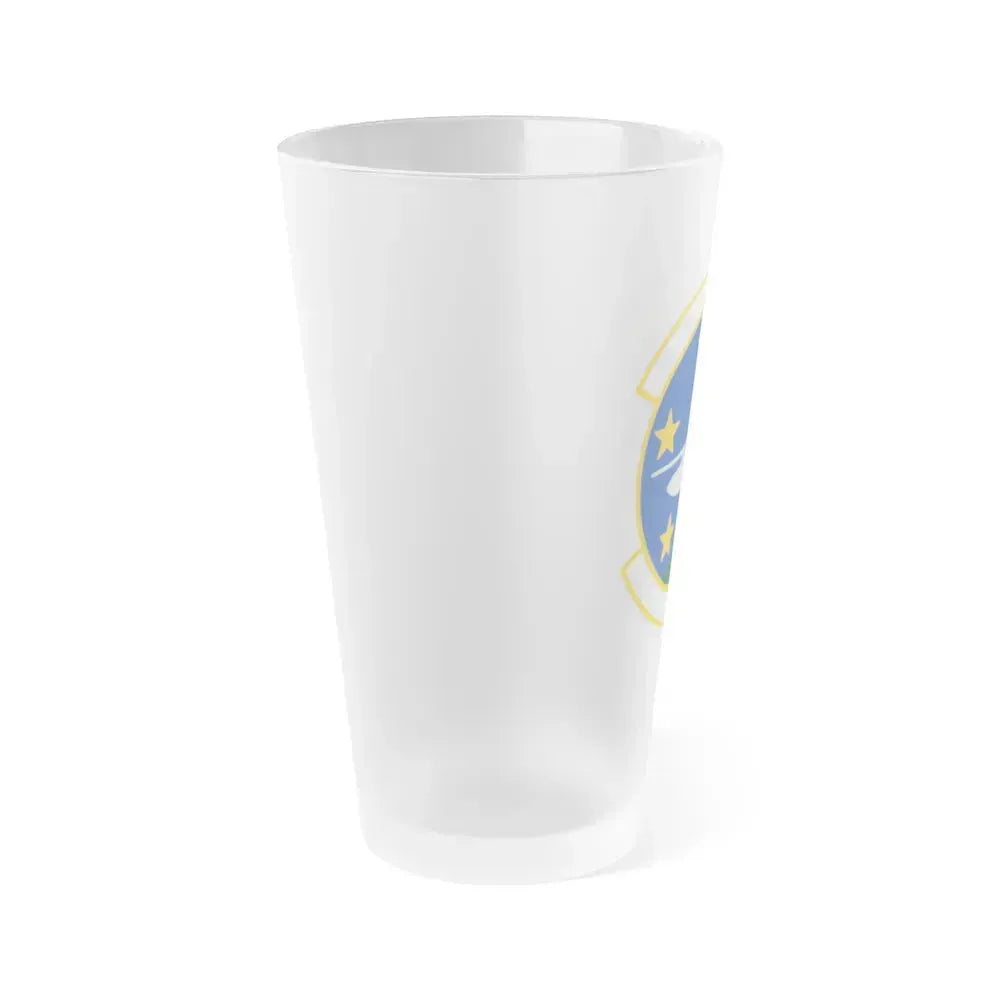 1 Helicopter Squadron (U.S. Air Force) Frosted Pint Glass 16oz - Go Mug Yourself