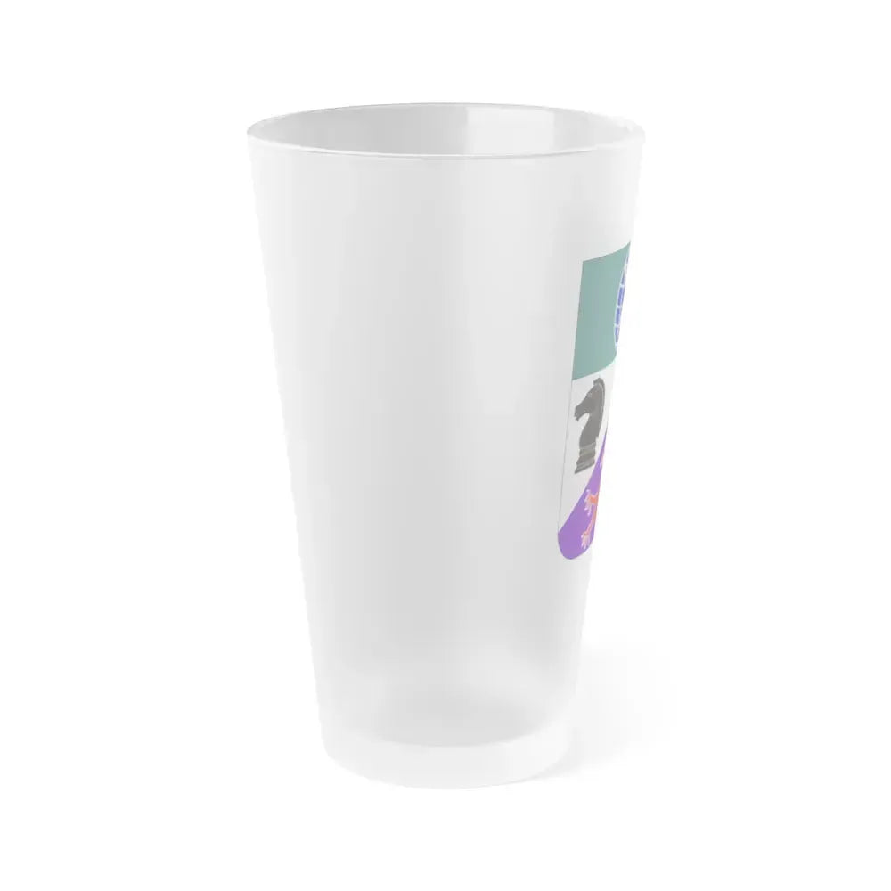1 Information Operations Battalion 3 (U.S. Army) Frosted Pint Glass 16oz - Go Mug Yourself