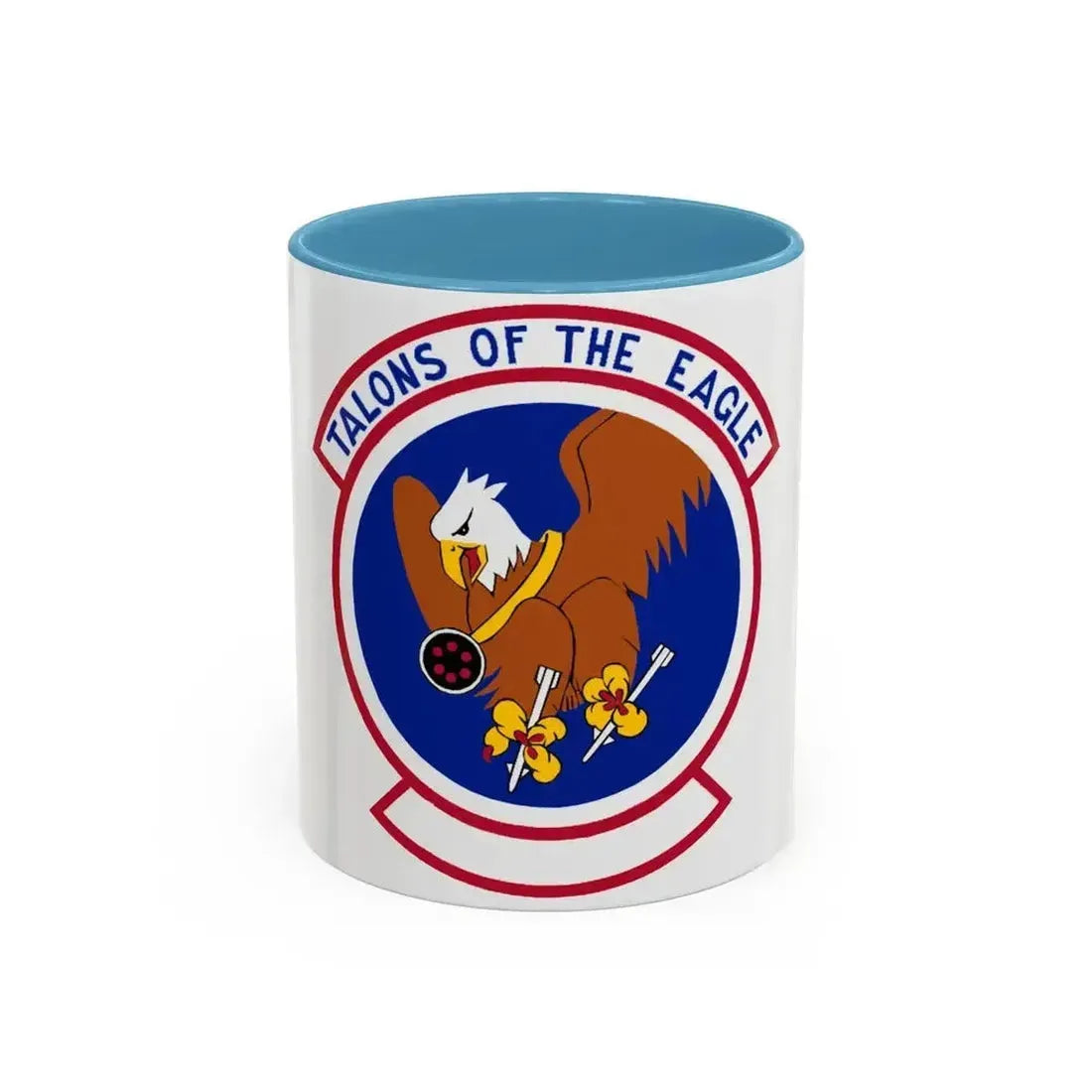1 Munitions Squadron ACC (U.S. Air Force) Accent Coffee Mug 11oz Light Blue - Go Mug Yourself