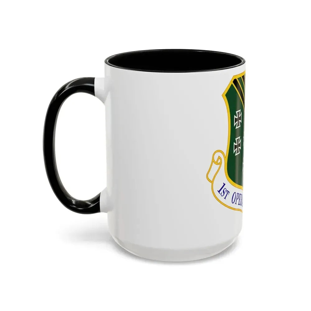 1 Operations Group ACC (U.S. Air Force) Accent Coffee Mug - Go Mug Yourself