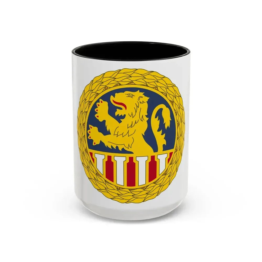 1 Personnel Command 2 (U.S. Army) Accent Coffee Mug 15oz Black - Go Mug Yourself