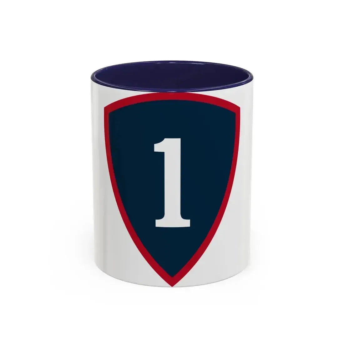 1 Personnel Command (U.S. Army) Accent Coffee Mug 11oz Navy - Go Mug Yourself