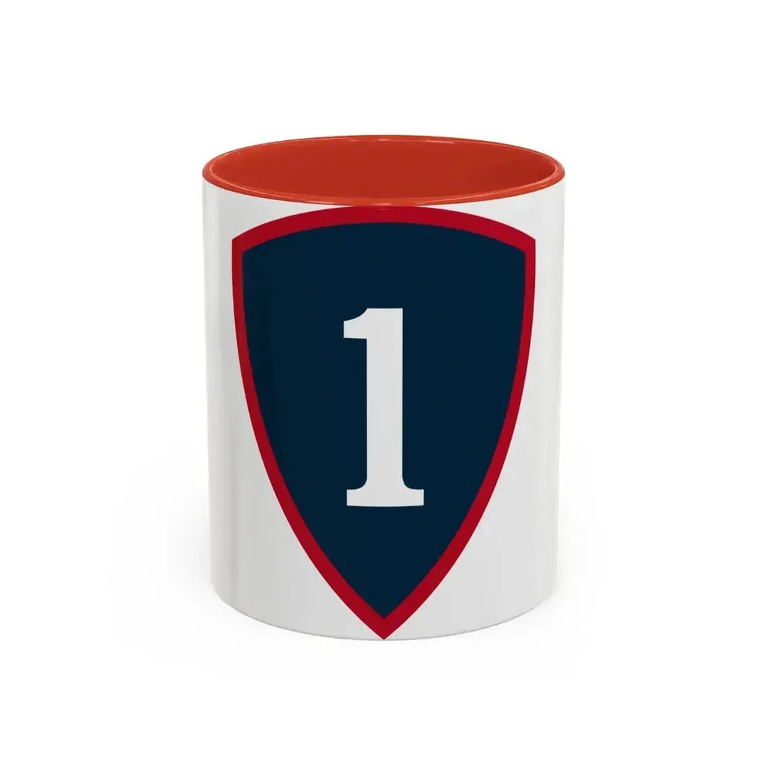 1 Personnel Command (U.S. Army) Accent Coffee Mug 11oz Red - Go Mug Yourself