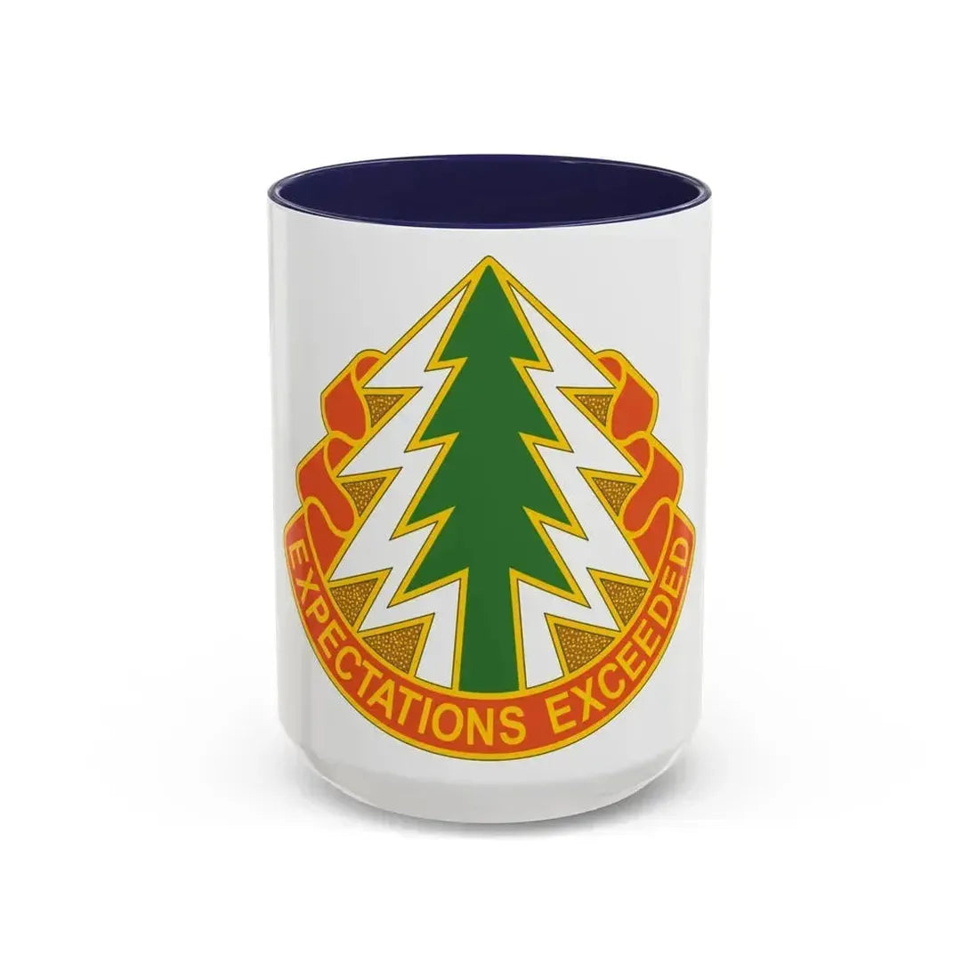 1 Signal Group (U.S. Army) Accent Coffee Mug 15oz Navy - Go Mug Yourself