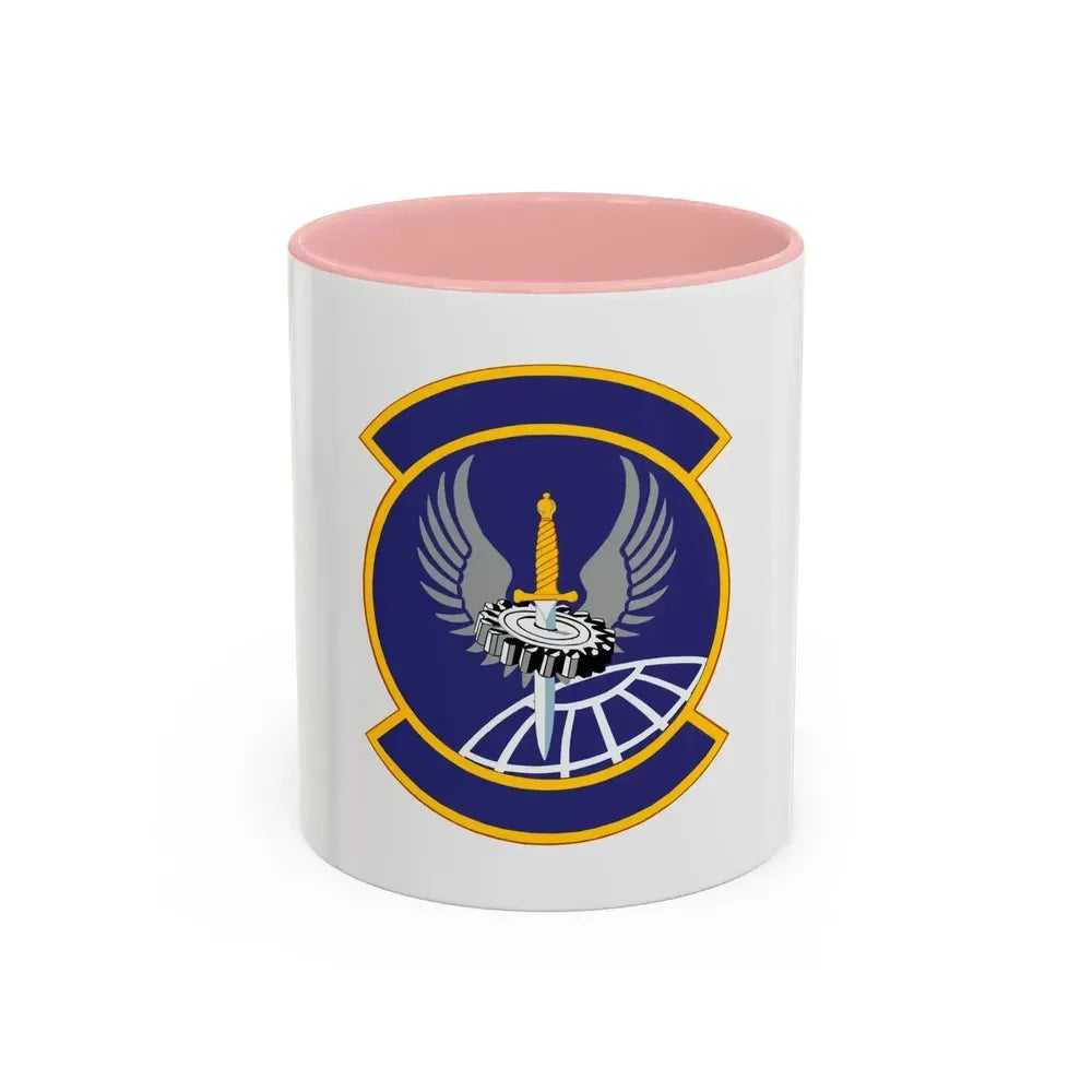 1 Special Operations Logistics Readiness Squadron AFSOC (U.S. Air Force) Accent Coffee Mug 11oz Pink - Go Mug Yourself