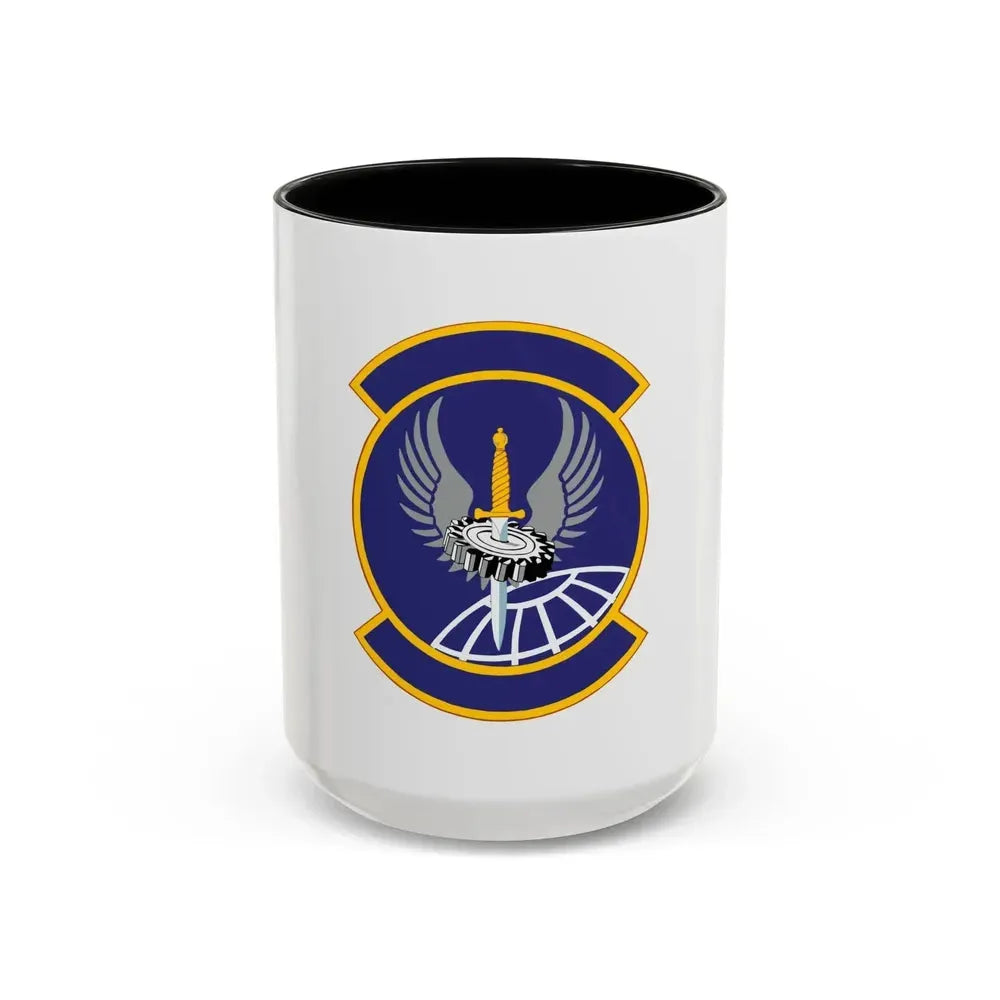 1 Special Operations Logistics Readiness Squadron AFSOC (U.S. Air Force) Accent Coffee Mug 15oz Black - Go Mug Yourself