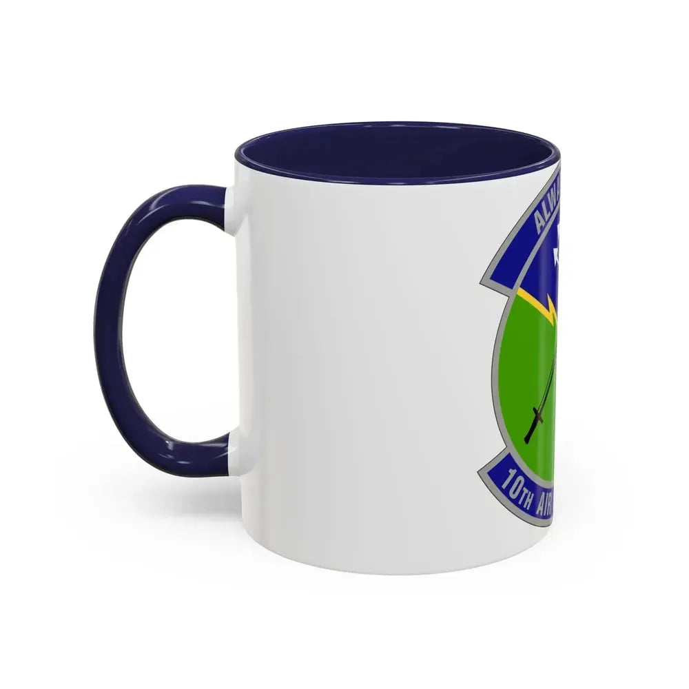 10 Air Support Operations Squadron ACC (U.S. Air Force) Accent Coffee Mug - Go Mug Yourself