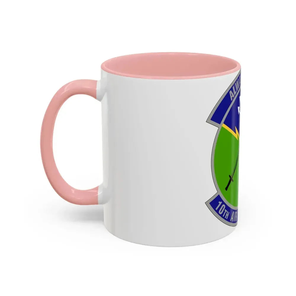 10 Air Support Operations Squadron ACC (U.S. Air Force) Accent Coffee Mug - Go Mug Yourself