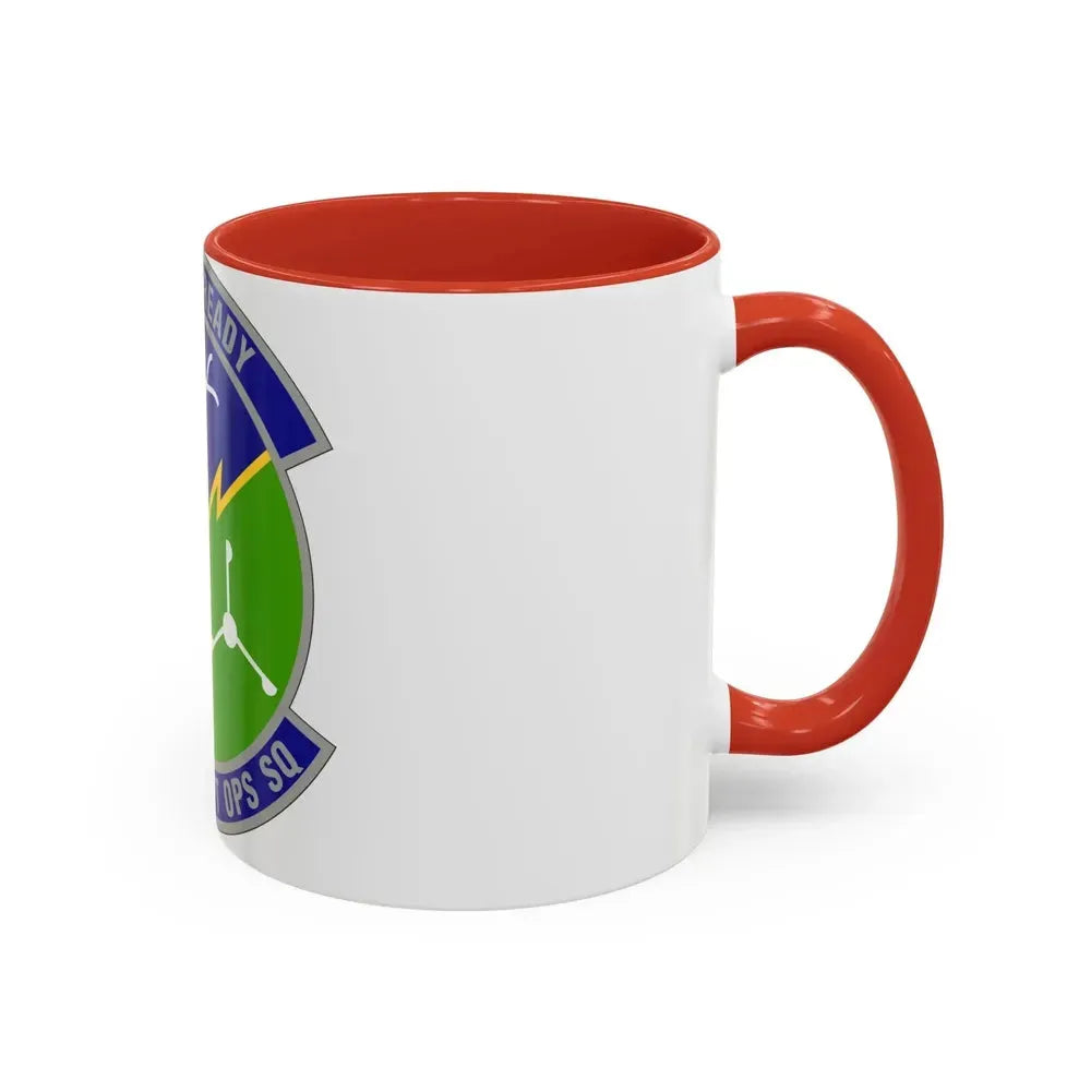 10 Air Support Operations Squadron ACC (U.S. Air Force) Accent Coffee Mug - Go Mug Yourself