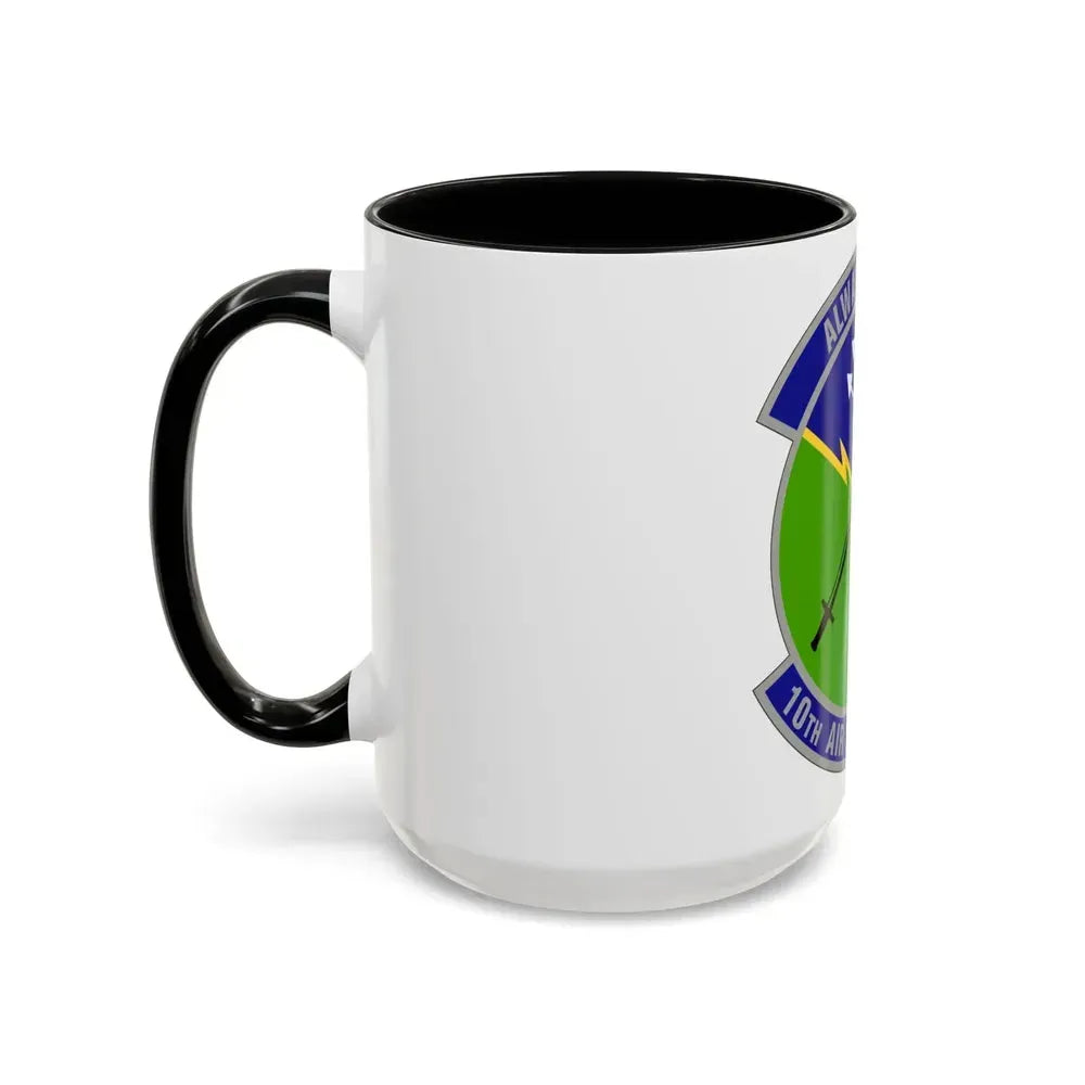 10 Air Support Operations Squadron ACC (U.S. Air Force) Accent Coffee Mug - Go Mug Yourself