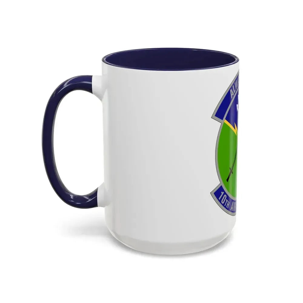 10 Air Support Operations Squadron ACC (U.S. Air Force) Accent Coffee Mug - Go Mug Yourself