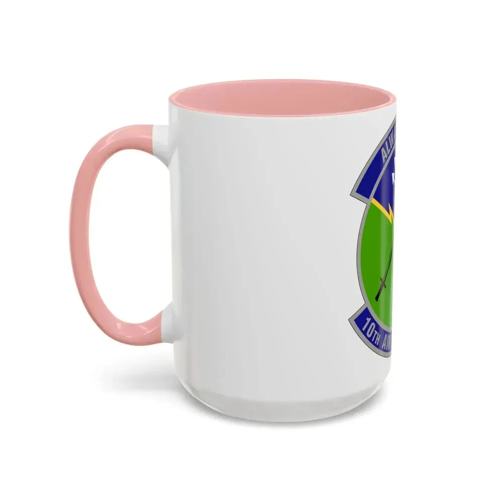 10 Air Support Operations Squadron ACC (U.S. Air Force) Accent Coffee Mug - Go Mug Yourself