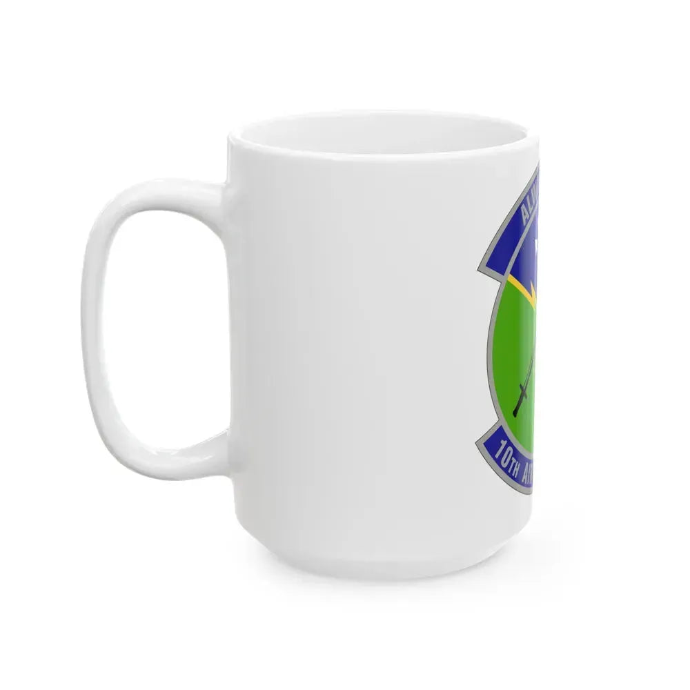 10 Air Support Operations Squadron ACC (U.S. Air Force) White Coffee Mug - Go Mug Yourself