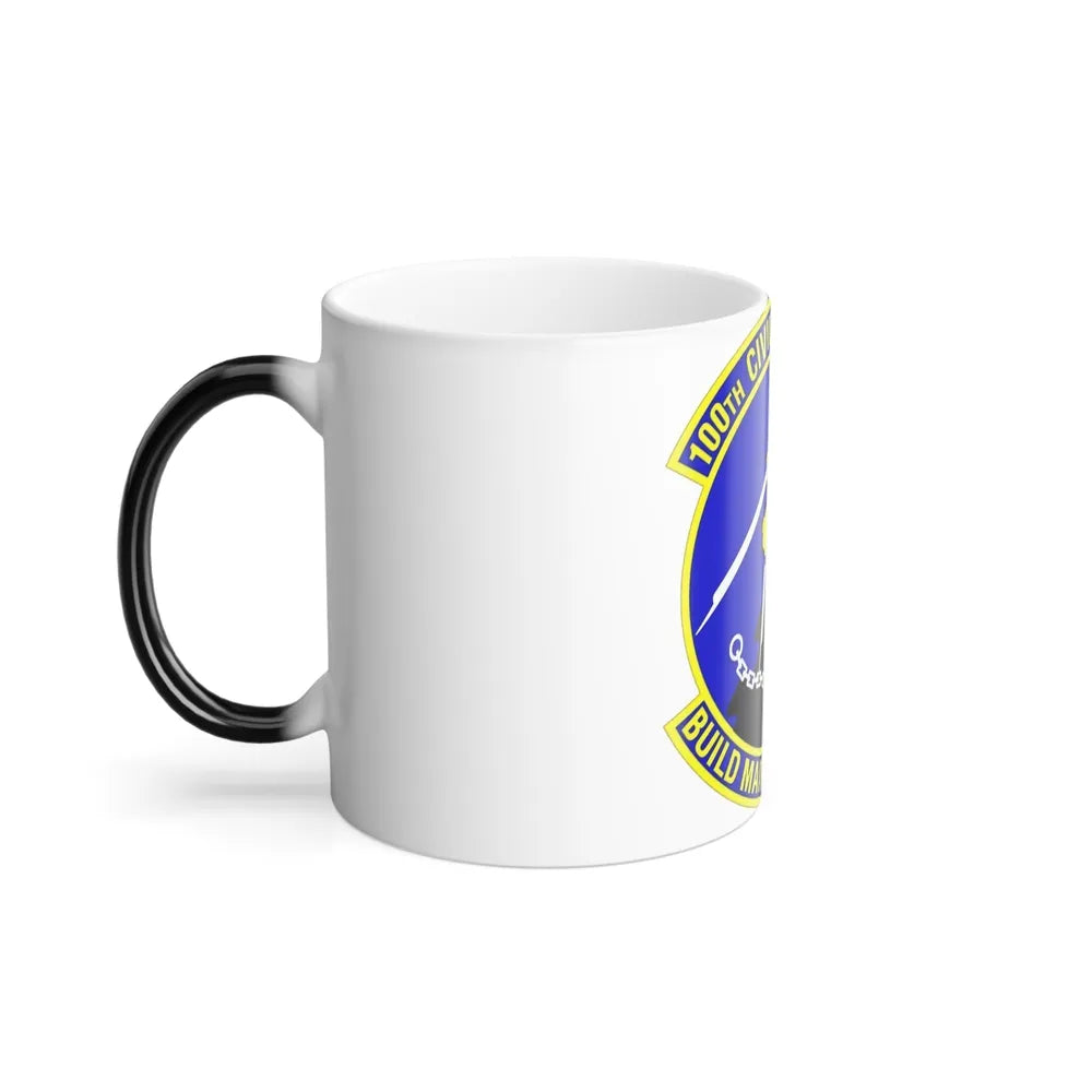 100 Civil Engineer Squadron USAFE (U.S. Air Force) Color Changing Coffee Mug-Go Mug Yourself