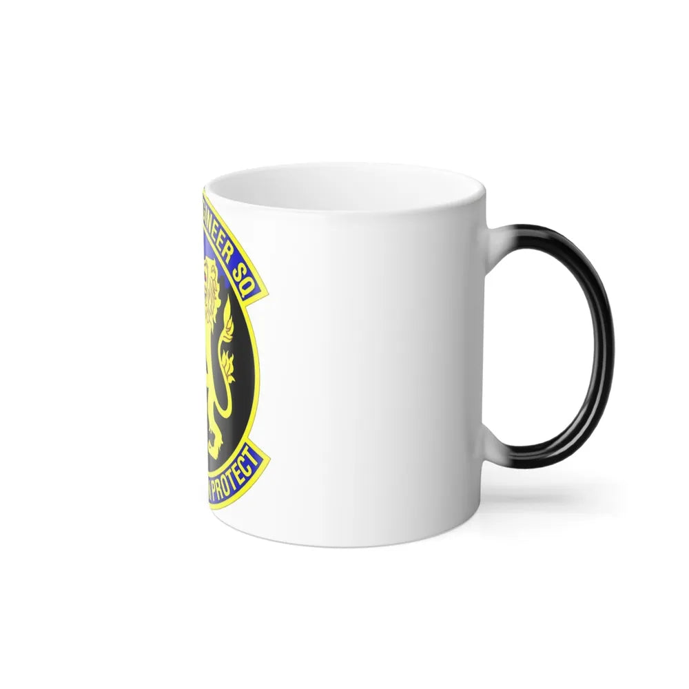 100 Civil Engineer Squadron USAFE (U.S. Air Force) Color Changing Coffee Mug-Go Mug Yourself