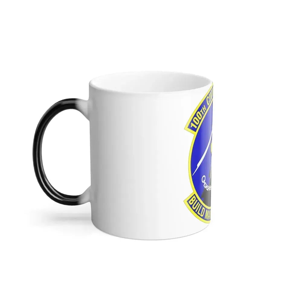 100 Civil Engineer Squadron USAFE (U.S. Air Force) Color Changing Coffee Mug - Go Mug Yourself