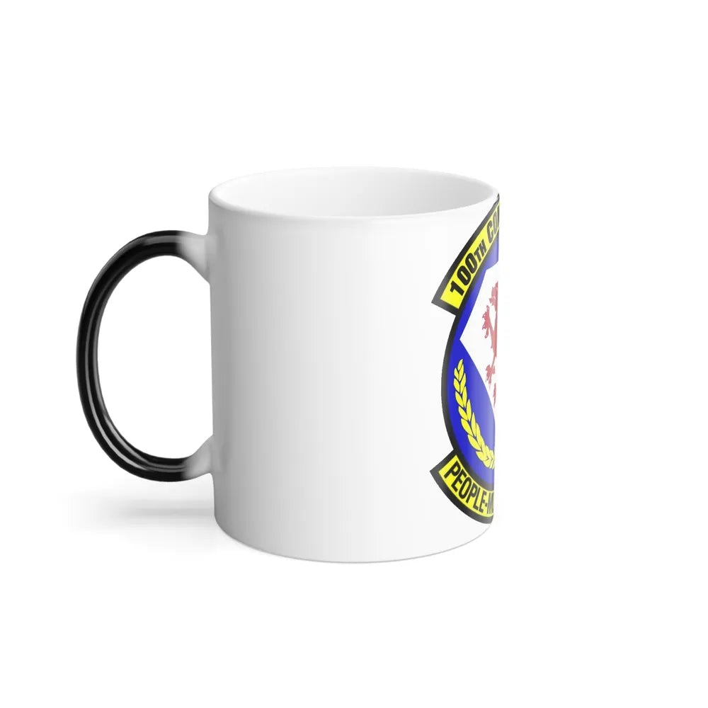 100 Comptroller Squadron USAFE (U.S. Air Force) Color Changing Coffee Mug-Go Mug Yourself