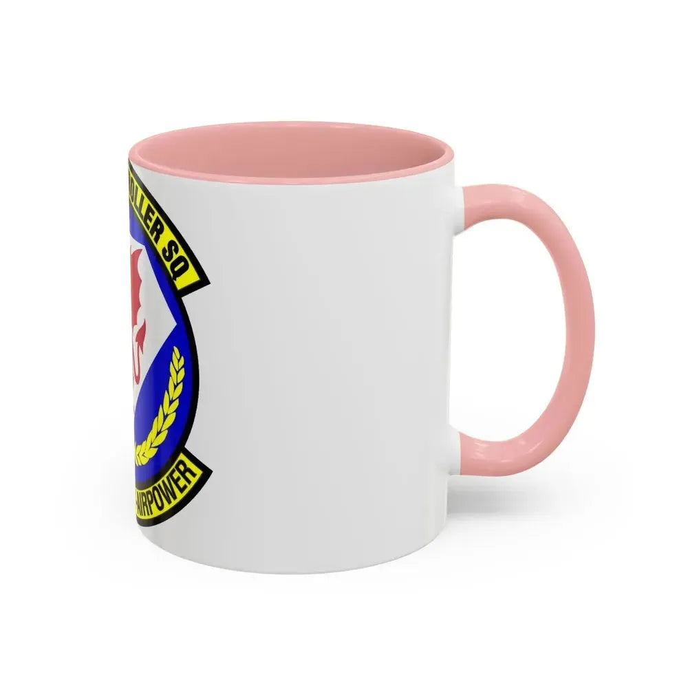 100 Comptroller Squadron USAFE (U.S. Air Force) Accent Coffee Mug - Go Mug Yourself
