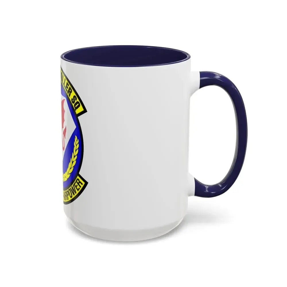 100 Comptroller Squadron USAFE (U.S. Air Force) Accent Coffee Mug - Go Mug Yourself
