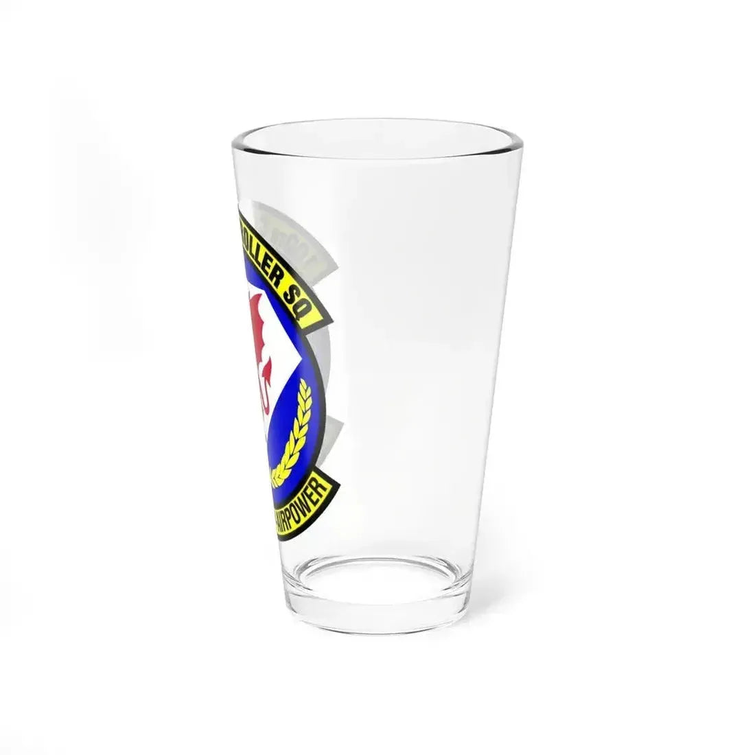 100 Comptroller Squadron USAFE (U.S. Air Force) Pint Glass 16oz - Go Mug Yourself