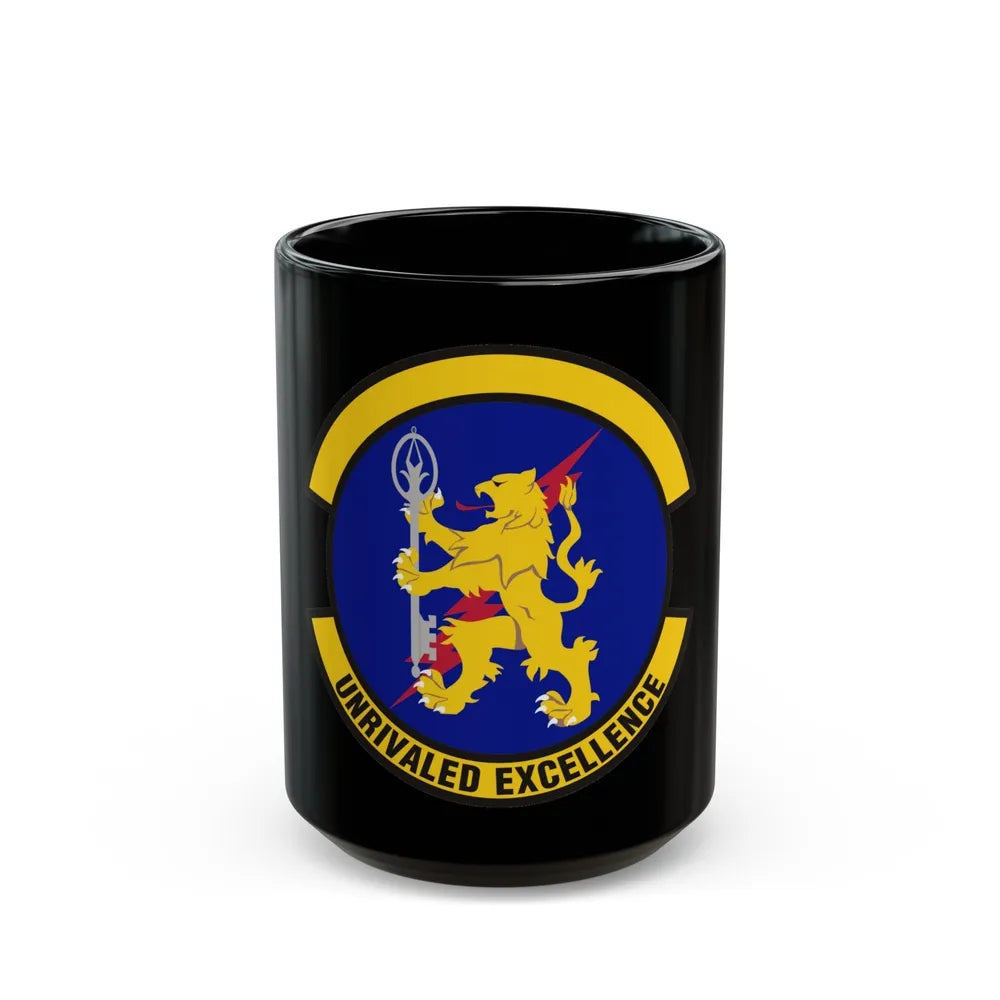 100 Logistics Readiness Squadron USAFE (U.S. Air Force) Black Coffee Mug-15oz-Go Mug Yourself