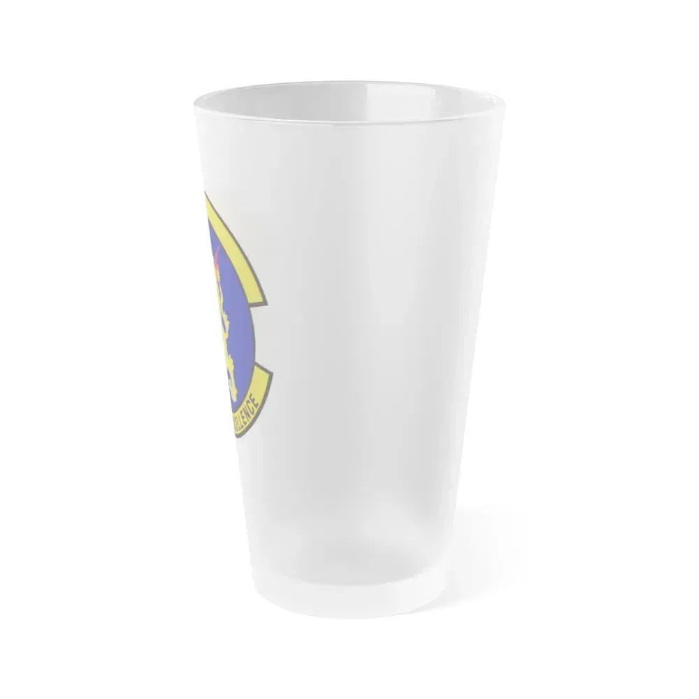 100 Logistics Readiness Squadron USAFE (U.S. Air Force) Frosted Pint Glass 16oz - Go Mug Yourself