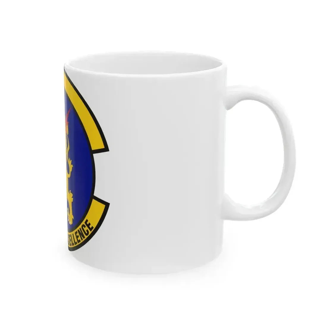 100 Logistics Readiness Squadron USAFE (U.S. Air Force) White Coffee Mug - Go Mug Yourself