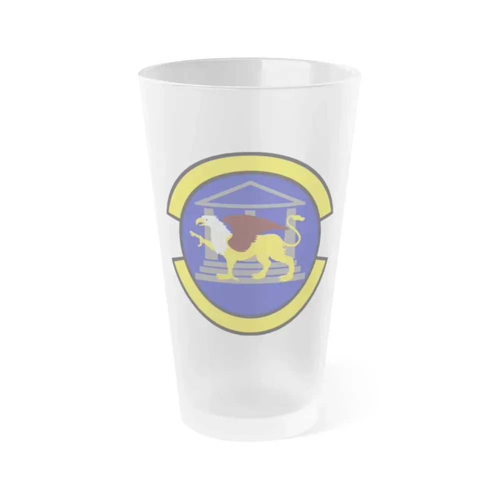 100 Maintenance Operations Squadron USAFE (U.S. Air Force) Frosted Pint Glass 16oz 16oz Frosted - Go Mug Yourself