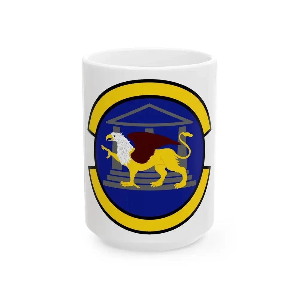 100 Maintenance Operations Squadron USAFE (U.S. Air Force) White Coffee Mug 15oz - Go Mug Yourself