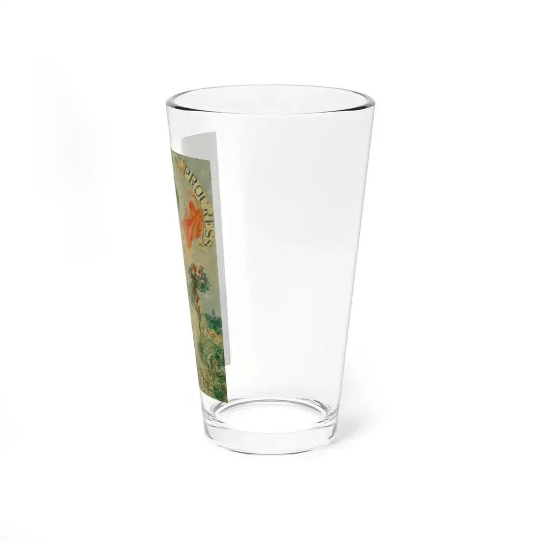 100 Years of Progress, 1936 (Magazine Illustration) Pint Glass 16oz - Go Mug Yourself