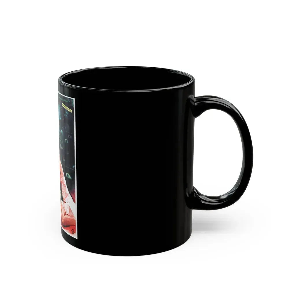 1000 EYES OF DR.MABUSE 1960 Movie Poster - Black Coffee Mug - Go Mug Yourself