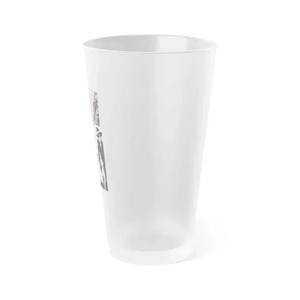 1000 EYES OF DR.MABUSE (4) 1960 Movie Poster - Frosted Pint Glass 16oz - Go Mug Yourself