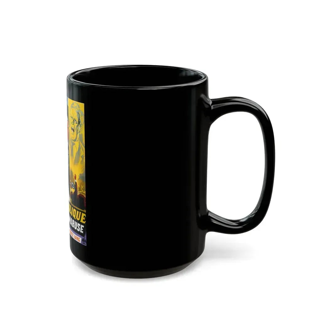 1000 EYES OF DR.MABUSE (5) 1960 Movie Poster - Black Coffee Mug - Go Mug Yourself