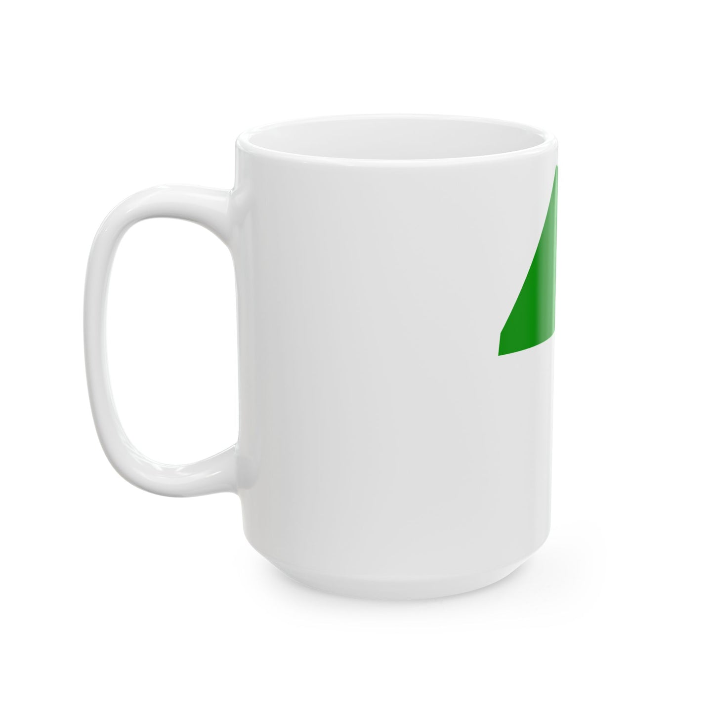 Aroostook County Flag Map (United States) White Coffee Mug