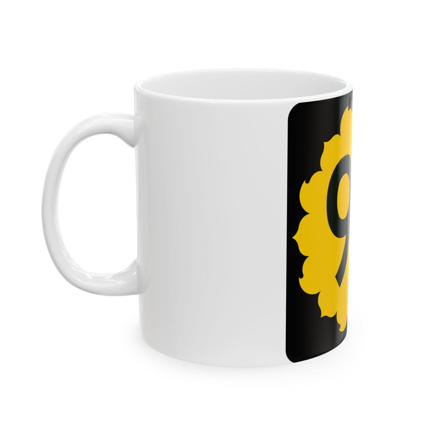 K-94 (Kansas) (Road Sign) White Coffee Mug