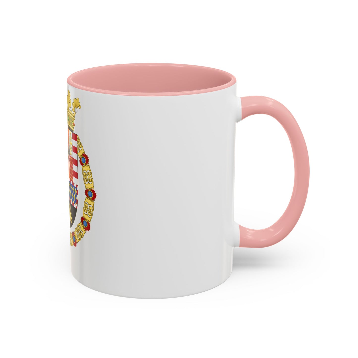 Coat of Arms of Philip II of Spain (1558-1580) - Accent Coffee Mug