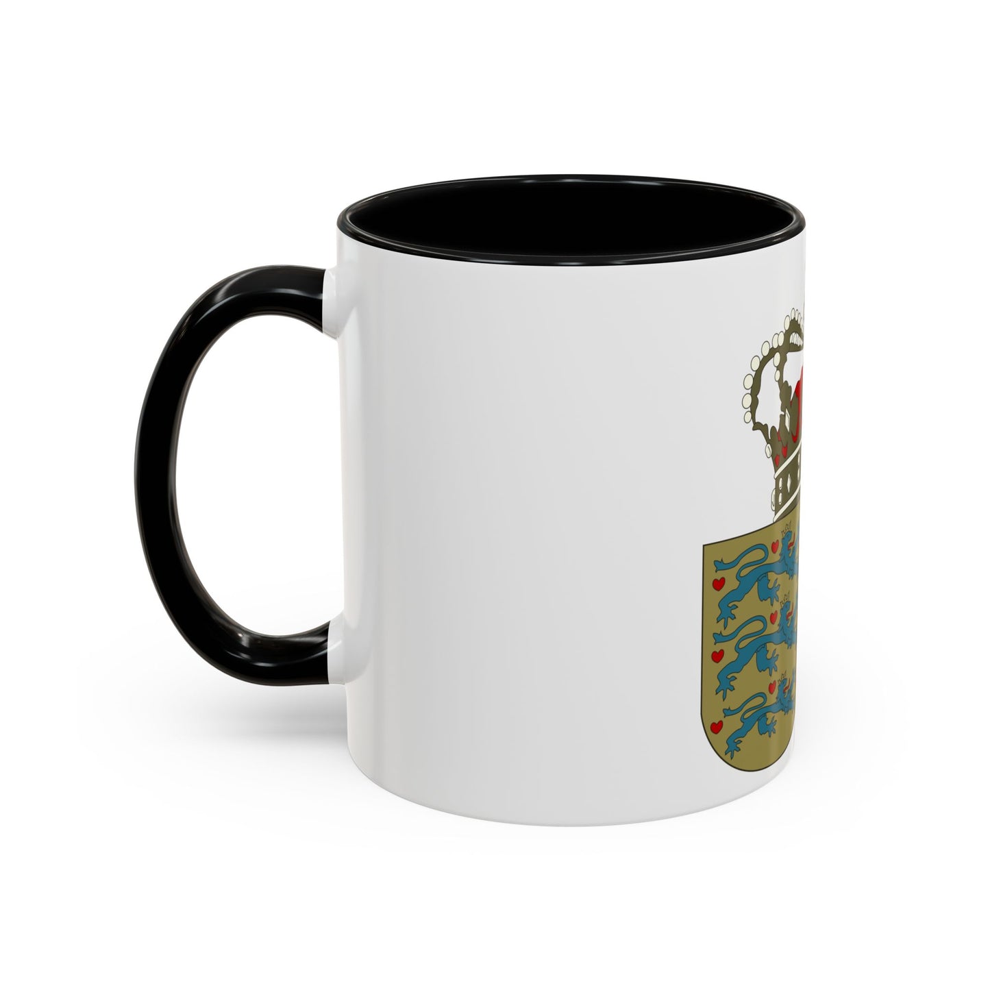 Coat of arms of the County of Greenland - Accent Coffee Mug