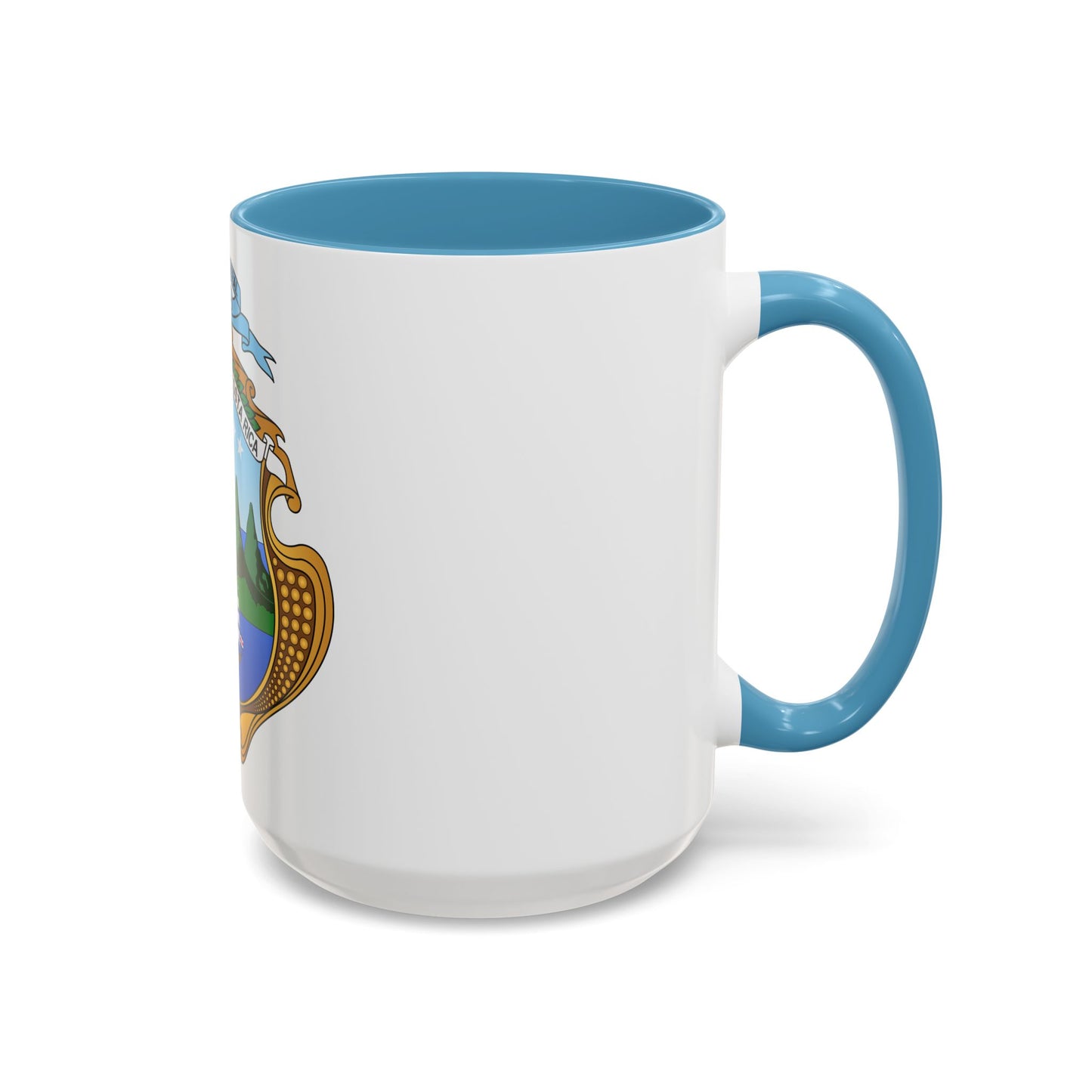 Coat of arms of Costa Rica (1906-1964) - Accent Coffee Mug