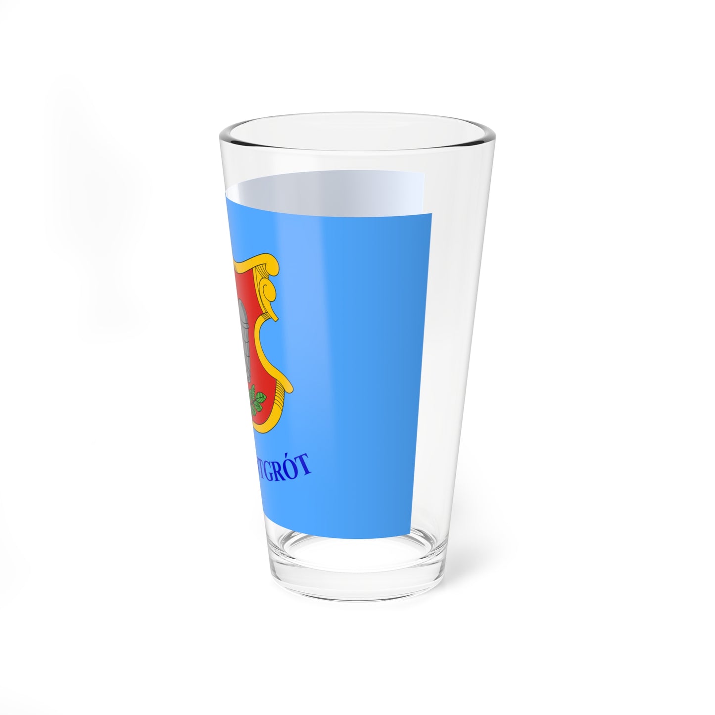 Flag of Zalaszentgrot (Hungary) Pint Glass 16oz