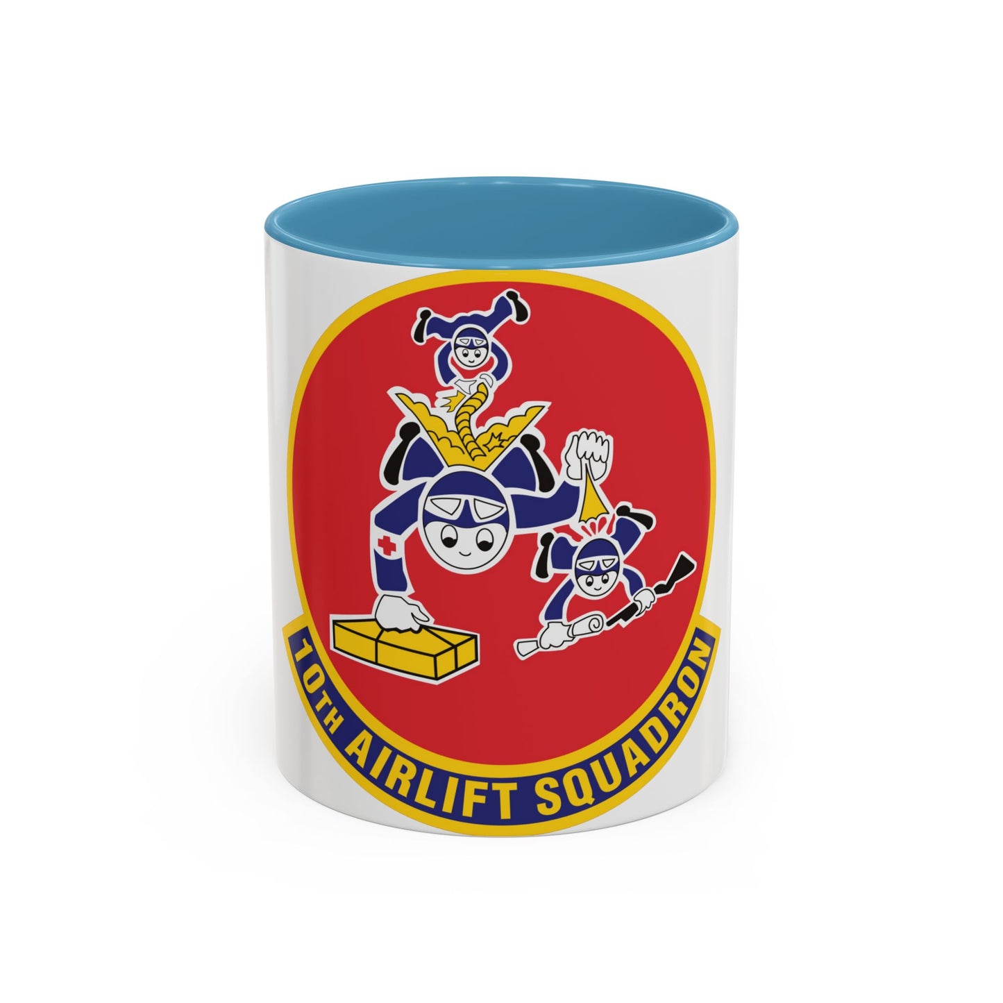 10th Airlift Squadron 2 (U.S. Air Force) Accent Coffee Mug
