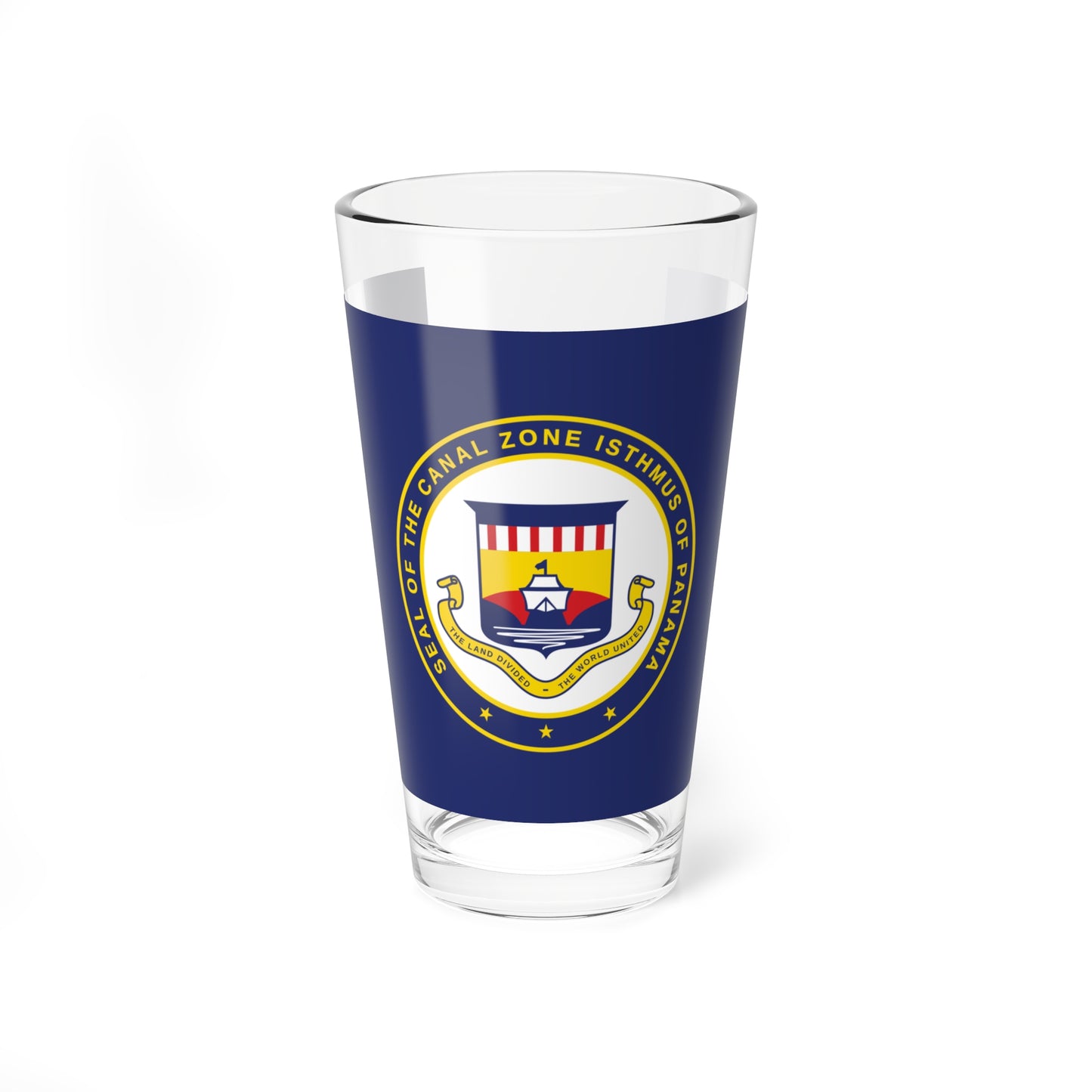 Flag of Panama Canal Zone (Panama) Pint Glass 16oz