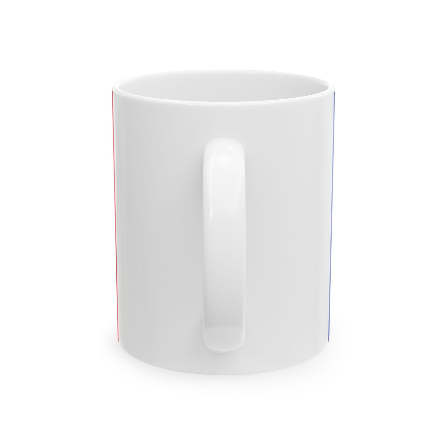 100e regiment dinfanterie de ligne - drapeau (France) White Coffee Mug-Go Mug Yourself