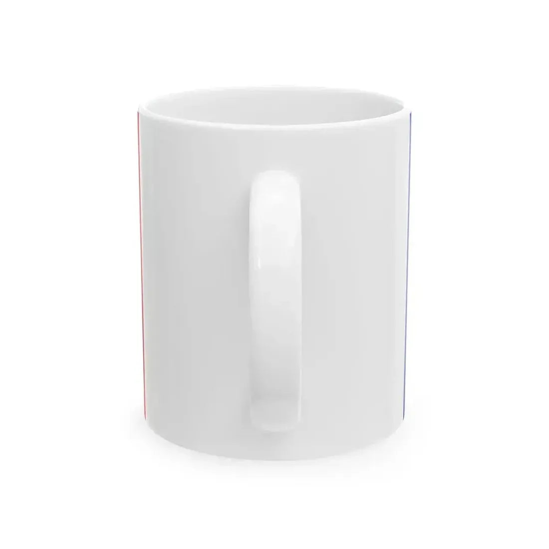 100e regiment dinfanterie de ligne - drapeau (France) White Coffee Mug - Go Mug Yourself
