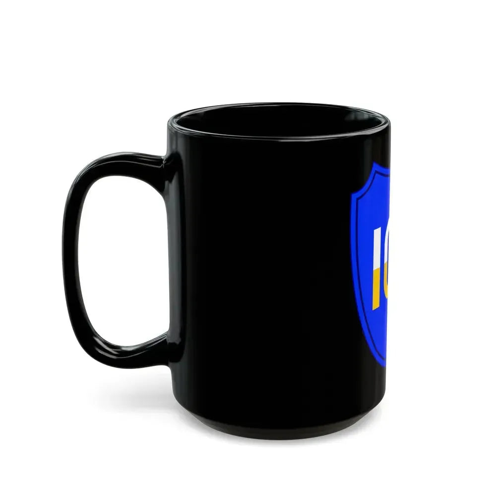 100th Infantry Division SSI (U.S. Army) Black Coffee Mug - Go Mug Yourself