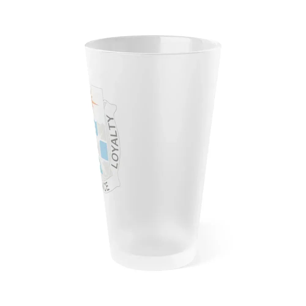101 Military Intelligence Battalion (U.S. Army) Frosted Pint Glass 16oz - Go Mug Yourself