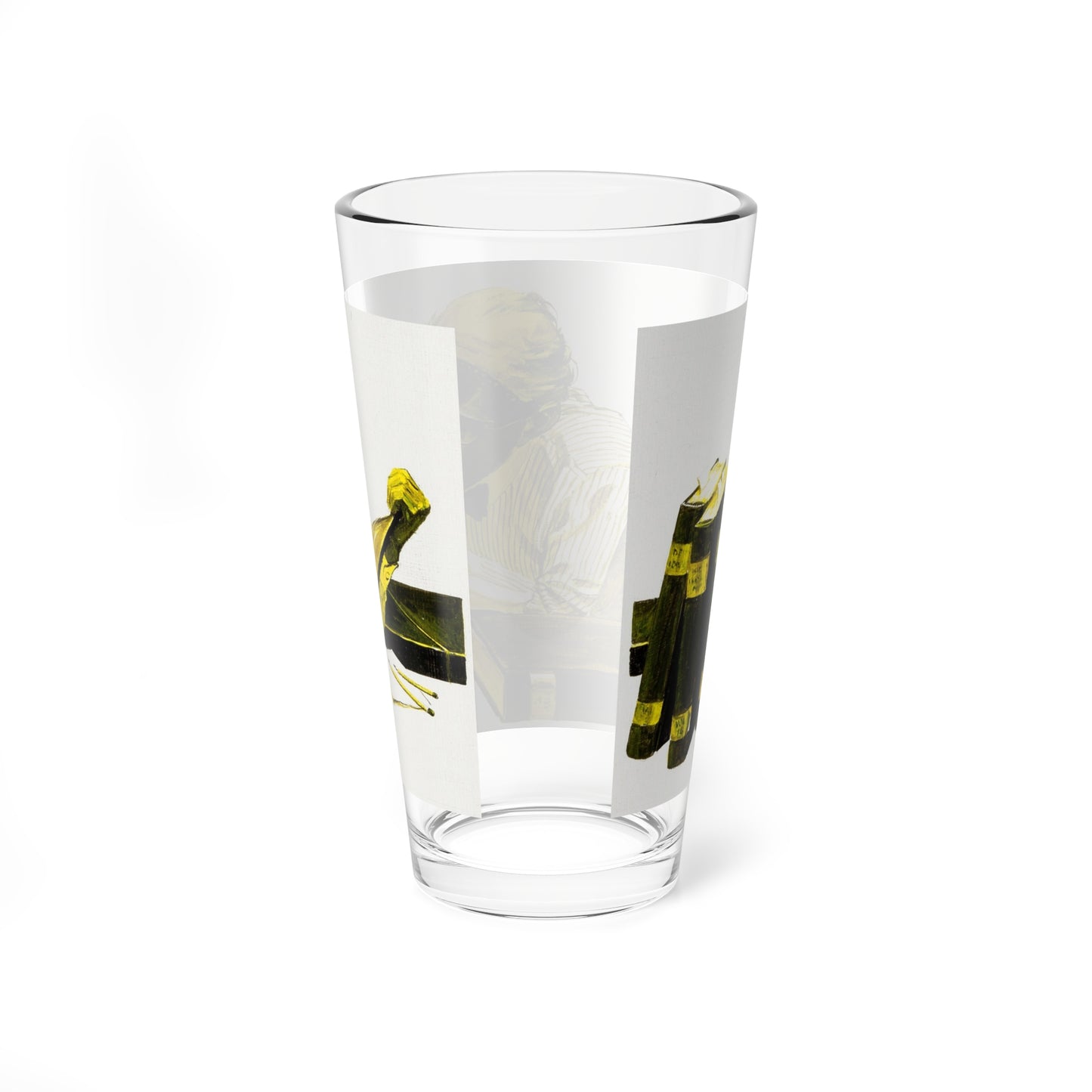 Henrietta Who (Inspector Sloan 2) Page 48 Illustration (Doubleday, 1968) - Pint Glass 16oz