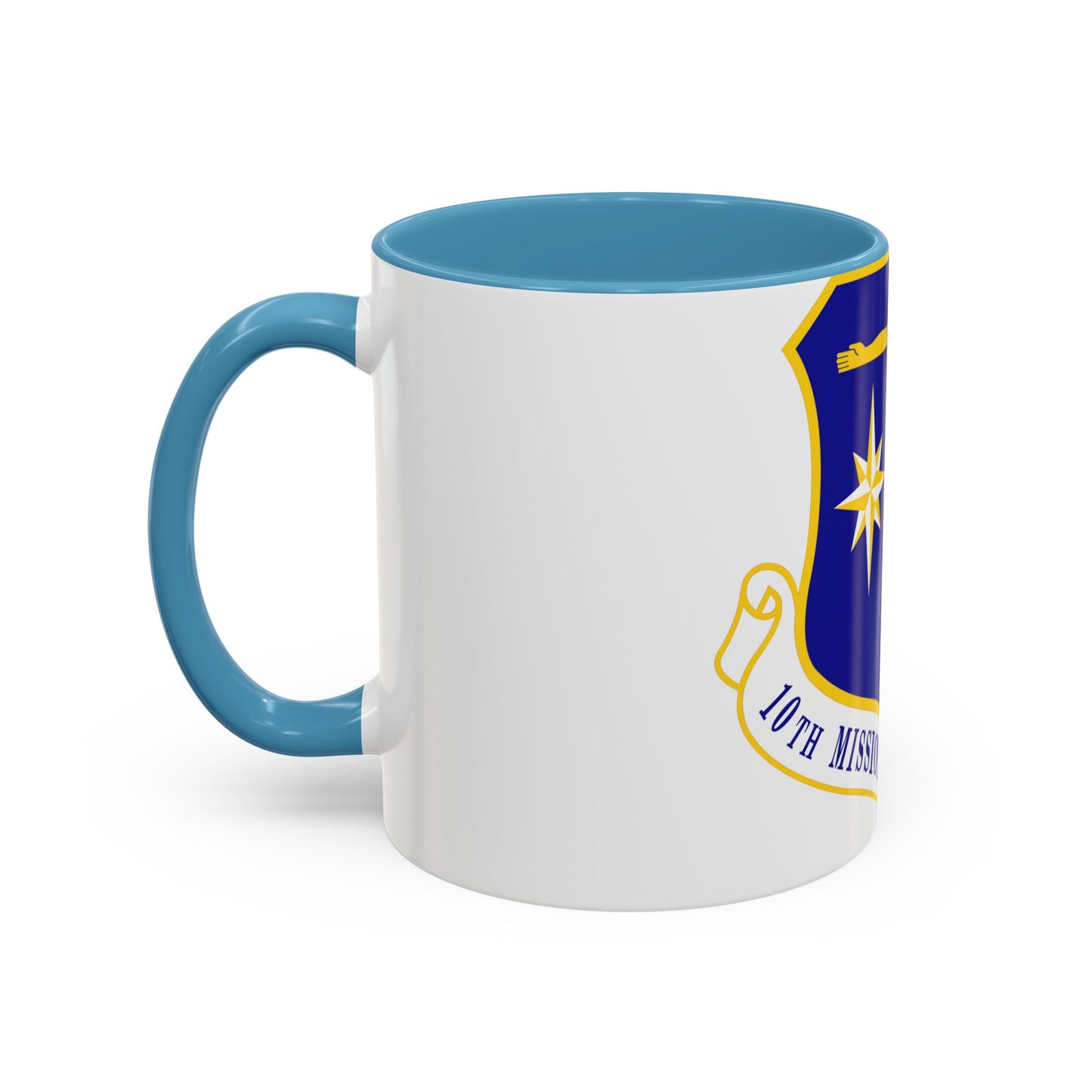10th Mission Support Group (U.S. Air Force) Accent Coffee Mug