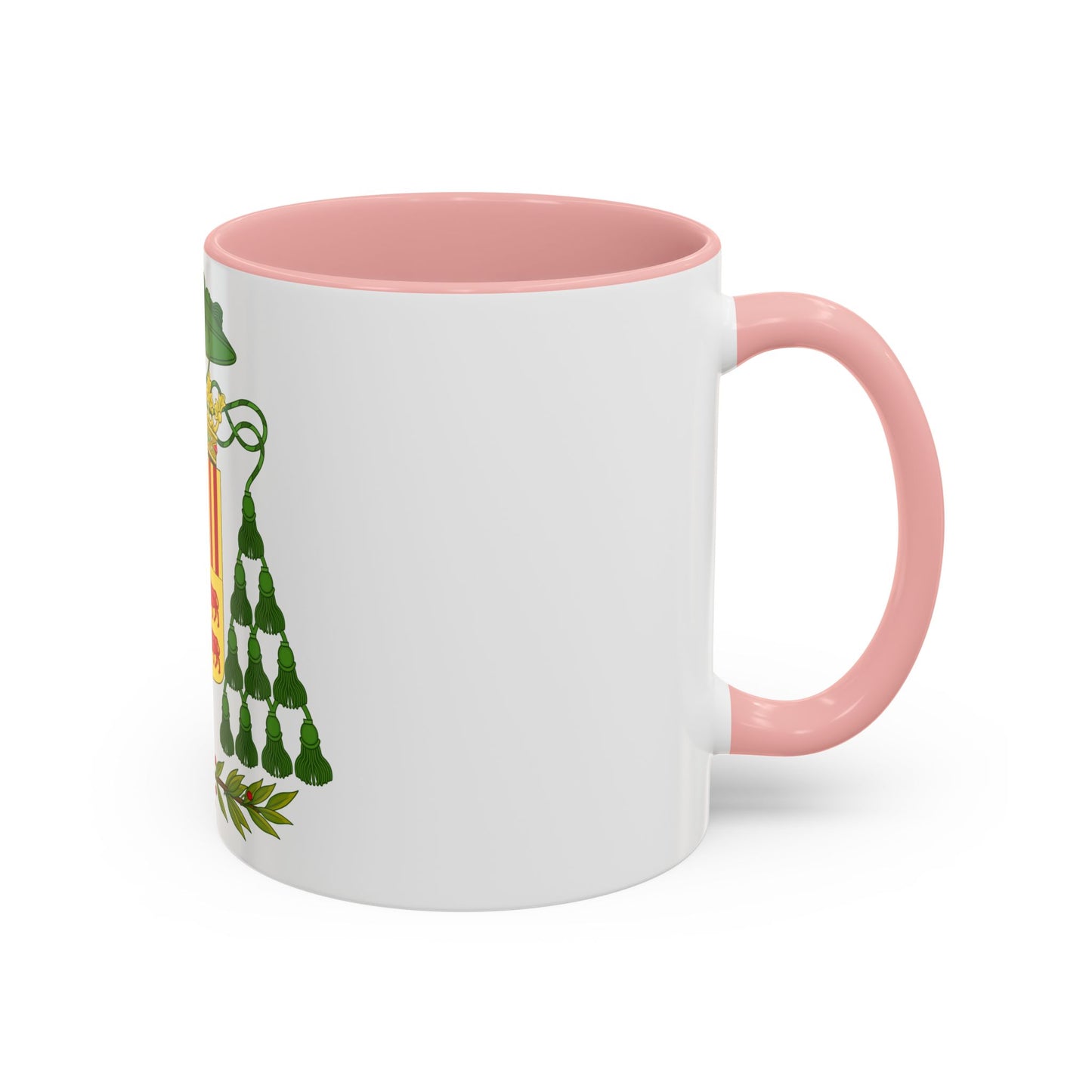 Historical Coat of Arms of Ecclesiastic Co-Prince of Andorra - Accent Coffee Mug