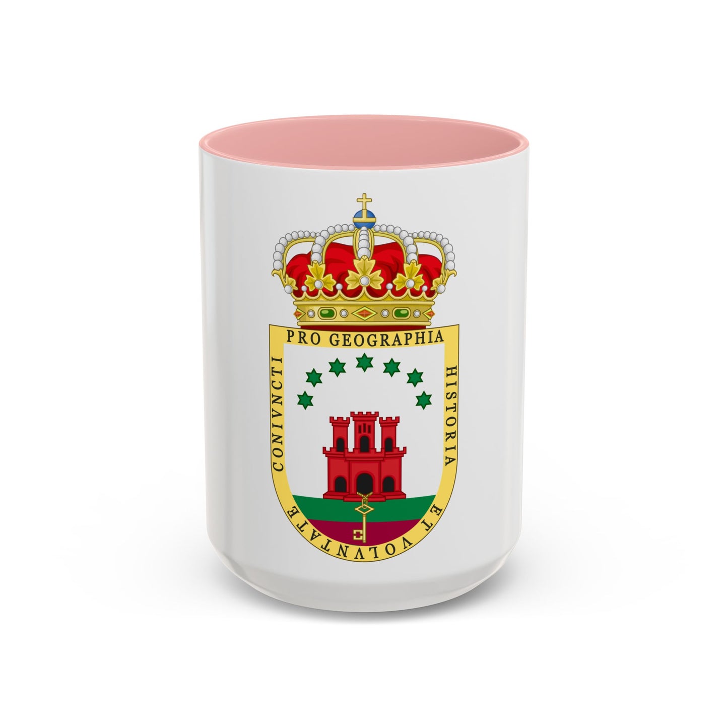 Coat of Arms of the Gibraltar Countryside Commonwealth - Accent Coffee Mug